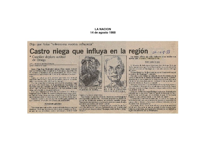 La Nación Castro niega que influya en la región.pdf