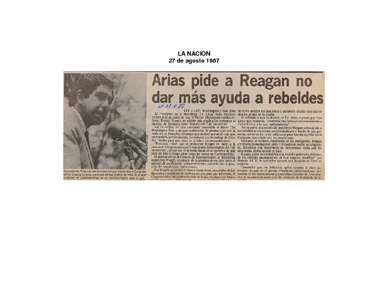 La Nación Arias pide a Reagan no dar mas ayuda a rebeldes 2.pdf