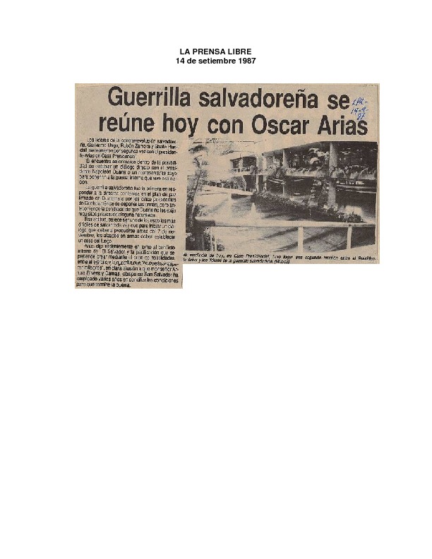 La Prensa Libre Guerrilla salvadoreña se reúne hoy con Oscar Arias.pdf