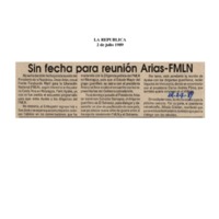 La República Sin fecha para reunión Arias FMLN.pdf