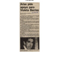 La Nación Arias pide apoyo para Violeta Barrios.pdf