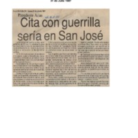 La República Cita con guerrilla sería en San José.pdf