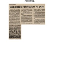 La República Rebeldes rechazan la paz.pdf