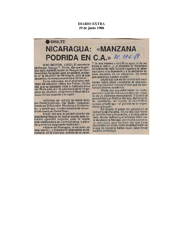 Diario Extra Nicaragua Manzana podrida en CA.pdf