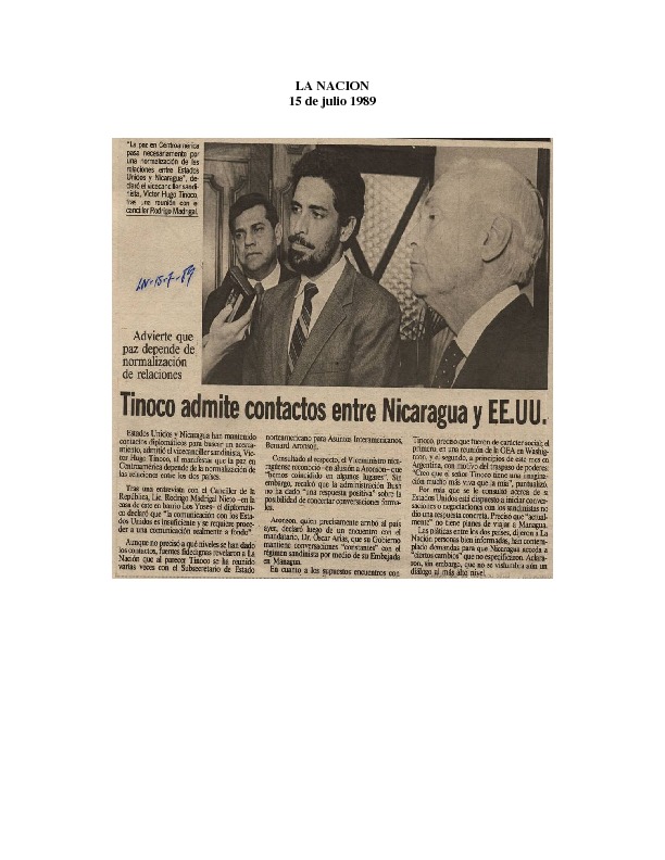 La Nación Tinoco admite contactos entre Nicaragua y EEUU.pdf