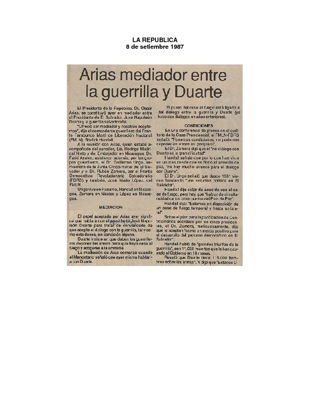 La República Arias mediador entre la guerrilla y Duarte.pdf