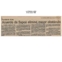 Presidente Arias Acuerdos de Sapoá eliminó mayor obstáculo..pdf