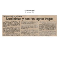 Por primera vez en seis años- Sandinistas y contras logran tregua.pdf