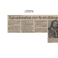 La República Salvadoreños con fé en el diálogo.pdf