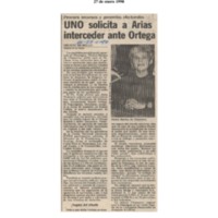 La Nación UNO solicita a Arias interceder ante Ortega.pdf