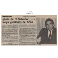 La Nación Iglesia de El Salvador apoya gestiones de Arias.pdf